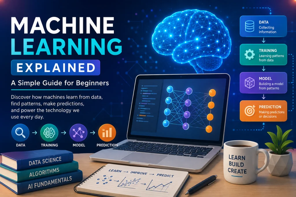 Machine Learning explained beginner guide by ByteScope