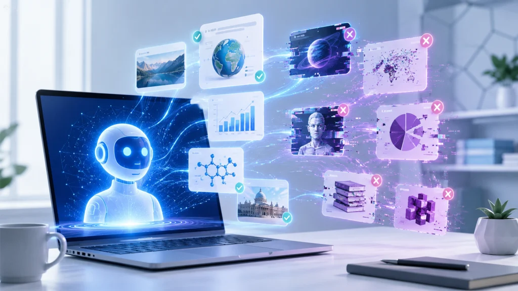 I hallucination showing inaccurate and misleading information generated by artificial intelligence